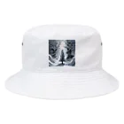 花和の雪の魔女 Bucket Hat