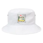 kozik01のおしゃれキャンプイラスト Bucket Hat