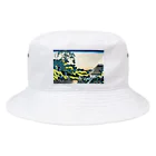 浮世絵屋の北斎「富嶽三十六景⑨　東都駿臺」葛飾北斎の浮世絵 Bucket Hat