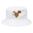 奈樹(なな)のスマホをイジるリス🐿デザイン Bucket Hat