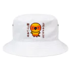 いんこ屋堂のコガネメキシコ飼っています Bucket Hat