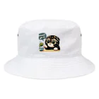 amakanaのまる耳ねこのほっこり時間 Bucket Hat