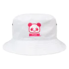 petitringo -プチリンゴ-のパンダのロック Bucket Hat