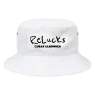 Relucksのロゴデザイン Bucket Hat