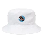 ハリー君のドット絵犬 Bucket Hat