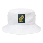 ペン画のSachikotのペン画フレンチブル君 Bucket Hat