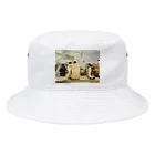 玉手箱のラブラブペンギン Bucket Hat