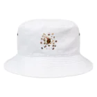 Chip Leader　ポーカー好きに刺され！のガットショット Bucket Hat