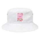 Nicohulaのねこ Bucket Hat