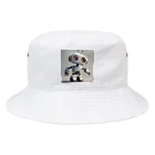 Yoshikoのクリエイトショップのスマロボくん Bucket Hat