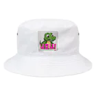 Team Future 3.0のワニはワニワニ Bucket Hat