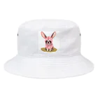 syobeのウサみみフレンチ Bucket Hat