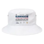 KAWAGOE GRAPHICSのTHE　川越 Bucket Hat