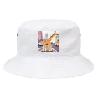 ZOZOZONの街中キリン Bucket Hat