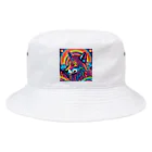 shop.ycのユメウルフ Bucket Hat