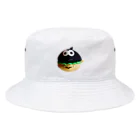 ヤマネコのうなぎバーガーのフェルトぬいぐるみ Bucket Hat