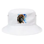 Animal_murmurのゴリラ呟き Bucket Hat