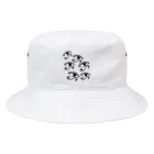 c.n.mのホルスの目 Bucket Hat