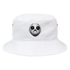 かわいい女の子とシュールな絵のケダマー Bucket Hat