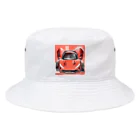 スプラッシュルークのスポーツカーのイラストグッズ Bucket Hat