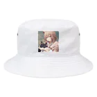 アニマルズの猫と美女 Bucket Hat