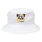 ShazzanのLUKEのハッピーアイテム Bucket Hat