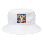 shigetomeのビビッド・ヴァレンシア Bucket Hat