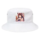 luckyTigerのゲーム女子 Bucket Hat