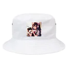 luckyTigerのゲーム女子 Bucket Hat