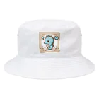 junji8000のかわいいタツノオトシゴ４ Bucket Hat