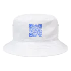 usabit.のぐっず屋さんの社長のtwitterQRコード Bucket Hat