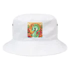 junji8000のかわいい創造のタツノオトシゴ Bucket Hat