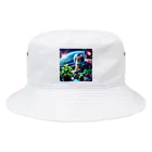 ニャーちゃんショップの宇宙船で植物を育てながら宇宙旅行している猫 Bucket Hat