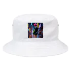 shiba9のCyber Girl Bucket Hat