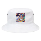 Radiant Lifestyle Storeの女性イラストレーター Bucket Hat