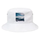 awawoの青空と山の風景 Bucket Hat