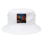 awawoの夕闇に染まるコロッセオの風景 Bucket Hat