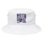 月の雫の萌え可愛いうさ耳少女♪ Bucket Hat