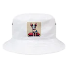 hokuhoku_karaageのいってらっしゃーいにゃん！ Bucket Hat