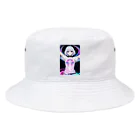 ほっこりアニメマートのかわいいイラストグッズ Bucket Hat