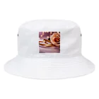 emeralのゴールドリボンエレガンスローズ Bucket Hat