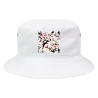 yokoyoko1013のsakura. Bucket Hat