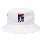 ParadigmStar　パラダイムスターのUFOに遭遇!? 不思議な猫のキャトルミューティレーション！👽🐱✨ Bucket Hat