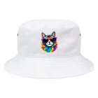 629_CAT_ARTのグラカラキャット2 Bucket Hat