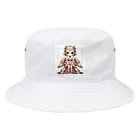 干支シティの酉の花嫁 Bucket Hat