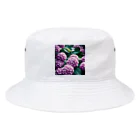 neat55のアジサイの球状の花房 Bucket Hat