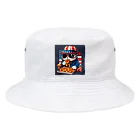 はまみるのファンキーなファット猫 Bucket Hat