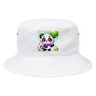 アニマルキャラクターショップのcute panda Bucket Hat