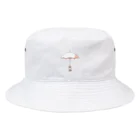 白傘ユメのかわいいウサギ傘のグッズ Bucket Hat