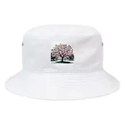 TTT8180の桜 Bucket Hat